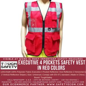 TS EXECUTIVE VEST RED